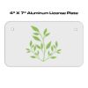 4 X 7 Aluminum License Plate  Thumbnail