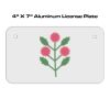 4 X 7 Aluminum License Plate  Thumbnail