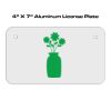 4 X 7 Aluminum License Plate  Thumbnail
