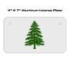 4 X 7 Aluminum License Plate  Thumbnail