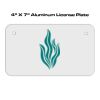 4 X 7 Aluminum License Plate  Thumbnail