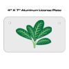 4 X 7 Aluminum License Plate  Thumbnail
