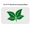 4 X 7 Aluminum License Plate  Thumbnail