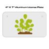 4 X 7 Aluminum License Plate  Thumbnail