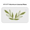 4 X 7 Aluminum License Plate  Thumbnail