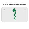 4 X 7 Aluminum License Plate  Thumbnail
