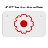 4 X 7 Aluminum License Plate  Thumbnail