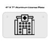 4 X 7 Aluminum License Plate  Thumbnail