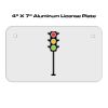 4 X 7 Aluminum License Plate  Thumbnail