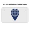 4 X 7 Aluminum License Plate  Thumbnail