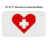 4 X 7 Aluminum License Plate  Thumbnail
