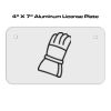 4 X 7 Aluminum License Plate  Thumbnail