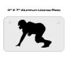 4 X 7 Aluminum License Plate  Thumbnail
