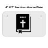 4 X 7 Aluminum License Plate  Thumbnail