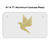 4 X 7 Aluminum License Plate  Thumbnail