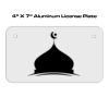 4 X 7 Aluminum License Plate  Thumbnail