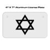 4 X 7 Aluminum License Plate  Thumbnail