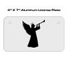 4 X 7 Aluminum License Plate  Thumbnail