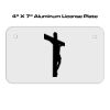 4 X 7 Aluminum License Plate  Thumbnail