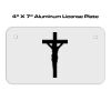 4 X 7 Aluminum License Plate  Thumbnail