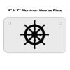 4 X 7 Aluminum License Plate  Thumbnail