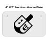 4 X 7 Aluminum License Plate  Thumbnail