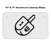 4 X 7 Aluminum License Plate  Thumbnail