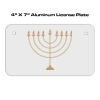 4 X 7 Aluminum License Plate  Thumbnail
