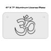 4 X 7 Aluminum License Plate  Thumbnail