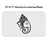 4 X 7 Aluminum License Plate  Thumbnail