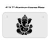 4 X 7 Aluminum License Plate  Thumbnail