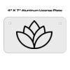 4 X 7 Aluminum License Plate  Thumbnail
