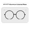 4 X 7 Aluminum License Plate  Thumbnail