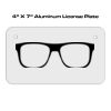 4 X 7 Aluminum License Plate  Thumbnail