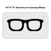 4 X 7 Aluminum License Plate  Thumbnail