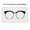 4 X 7 Aluminum License Plate  Thumbnail