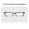4 X 7 Aluminum License Plate  Thumbnail