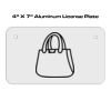 4 X 7 Aluminum License Plate  Thumbnail