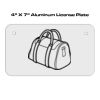 4 X 7 Aluminum License Plate  Thumbnail