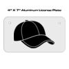 4 X 7 Aluminum License Plate  Thumbnail