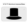4 X 7 Aluminum License Plate  Thumbnail