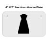 4 X 7 Aluminum License Plate  Thumbnail