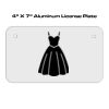 4 X 7 Aluminum License Plate  Thumbnail
