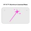 4 X 7 Aluminum License Plate  Thumbnail
