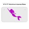 4 X 7 Aluminum License Plate  Thumbnail
