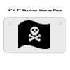 4 X 7 Aluminum License Plate  Thumbnail