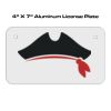 4 X 7 Aluminum License Plate  Thumbnail