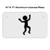 4 X 7 Aluminum License Plate  Thumbnail