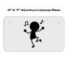 4 X 7 Aluminum License Plate  Thumbnail