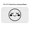 4 X 7 Aluminum License Plate  Thumbnail